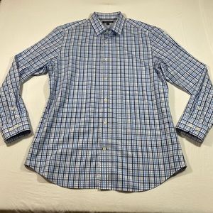 Banana republic Slim fit Shirt Button up Longsleeved Collared Non-Iron Plaid